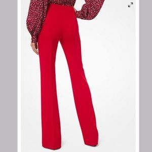 MK COLLECTION Double Crepe Sablé Flared Pants